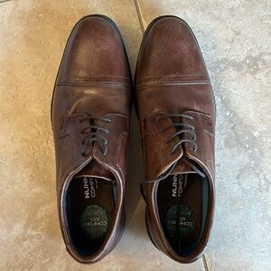 Men's NUUN BUSH Brown Leather Dress Shoes 10.5